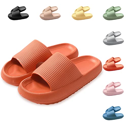 Neteson Cozyslides Original Damen Hausschuhe Wolken Schlappen Original Weich Rutschfest Badeschuhe Herren EVA Sommer Badeschlappen Sandalen Gummi Pantoletten von Neteson