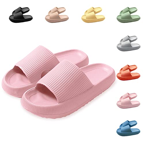 Neteson Cozyslides Original Damen Hausschuhe Wolken Schlappen Original Weich Rutschfest Badeschuhe Herren EVA Sommer Badeschlappen Sandalen Gummi Pantoletten von Neteson