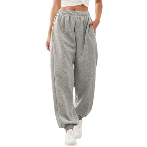 Neteson Jogginghose Damen Lang Sporthose High Waist Trainingsanzug Baggy Hose Loose Casual Sweathose mit Taschen Gummibund Freizeithose Trainingshose Sweatpants Hip Hop Laufhosen Locker Yogahose Neteson Jogginghose Damen Lang Sporthose High Waist Trainingsanzug Baggy Hose Loose Casual Sweathose mit Taschen Gummibund Freizeithose Trainingshose Sweatpants Hip Hop Laufhosen Locker Yogahose von Neteson