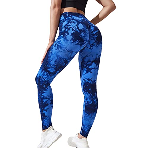 Neteson Scrunch Butt Leggings Damen High Waist Sport Leggings Booty Scrunch Lang Seamless Yoga Gym Hosen Push Up von Neteson