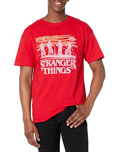 Stranger Things - Jank Drawing Men's Crew neck Red M von Stranger Things