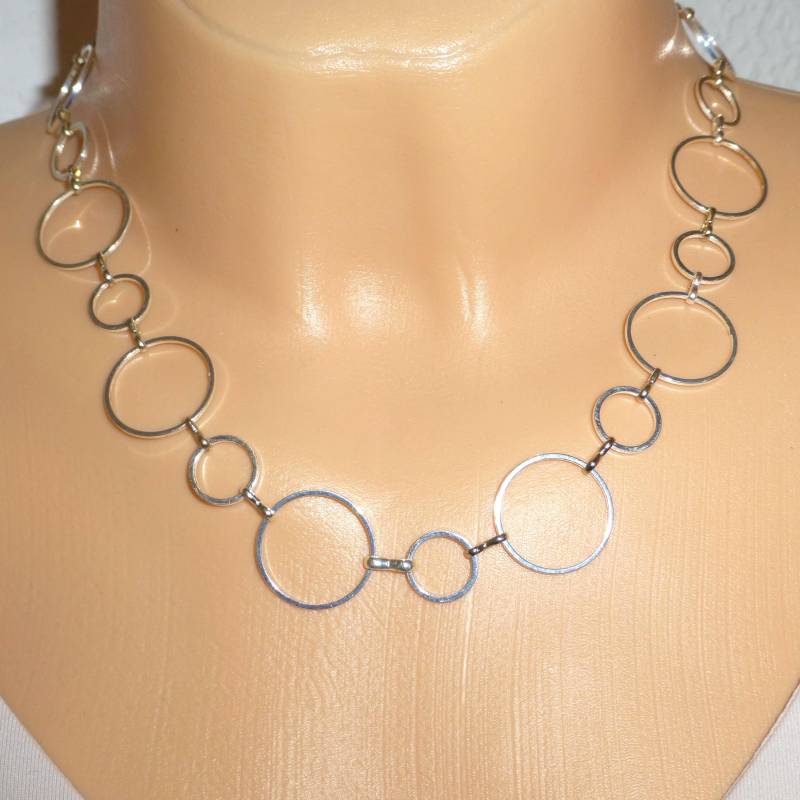 Runde Gliederkette Silber von NettesSchmuckshop