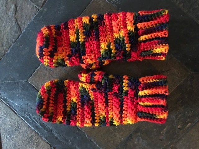 Hand Gestrickte Handschuhe Für Erwachsene Hand Gestrickte Handschuhe Für Erwachsene von Nettispaghettidesign