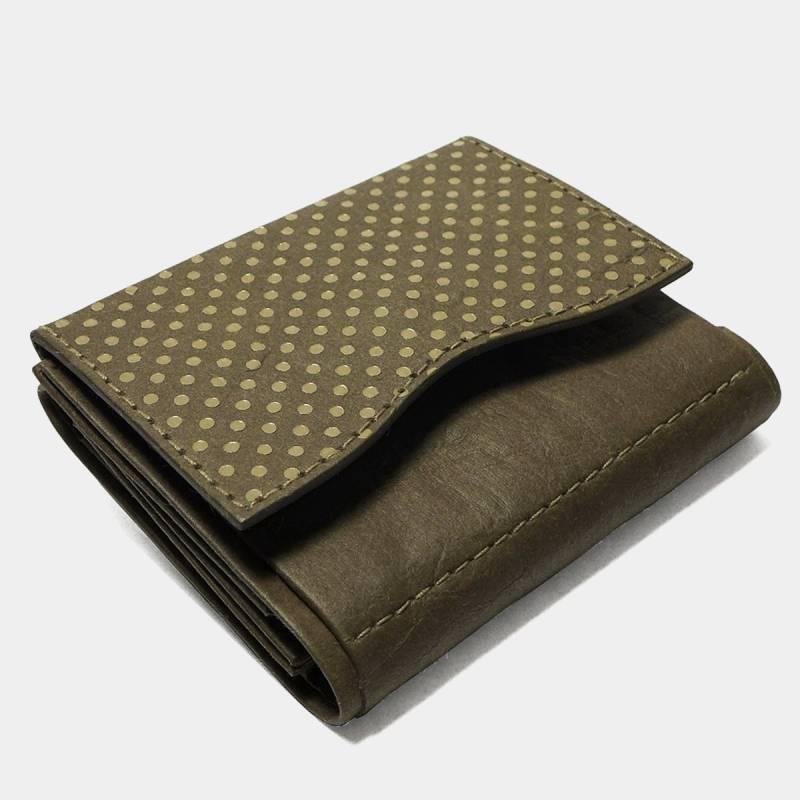 Kleine Brieftasche Im Trifold Design - Dünn & Funktional Reißfestes Papiermaterial Perfekte Männer-Geldbörse Mit Kartenfächern, Münzfach von NeueGeneration