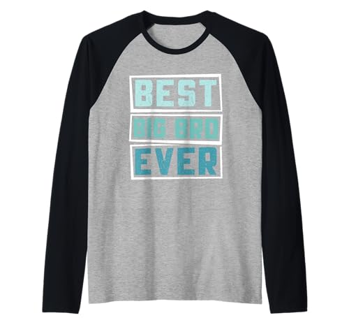 Neues Baby Best Big BRO Ever Lustiges Brüder Raglan von Neues Baby Geschenk Nachwuchs T-Shirt Familie Set