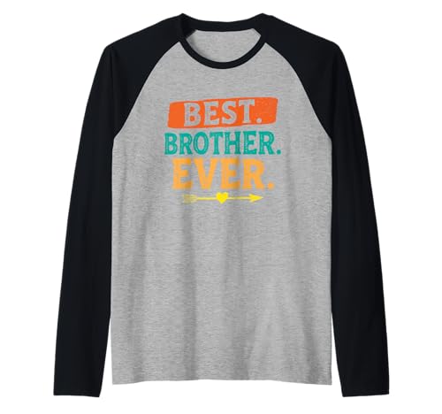 Neues Baby Best Big BRO Ever Lustiges Brüder Raglan von Neues Baby Geschenk Nachwuchs T-Shirt Familie Set