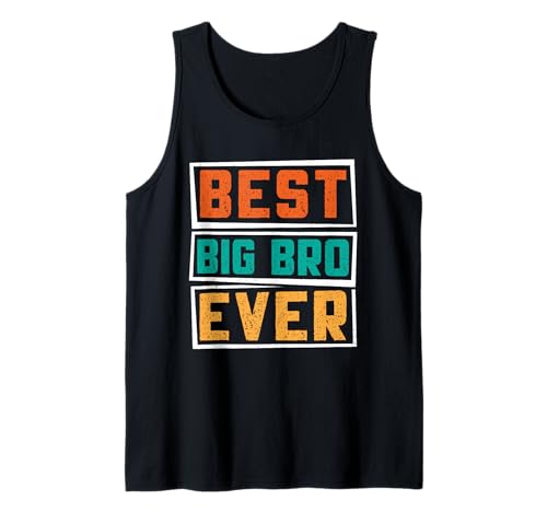 Neues Baby Best Big BRO Ever Lustiges Brüder Tank Top von Neues Baby Geschenk Nachwuchs T-Shirt Familie Set