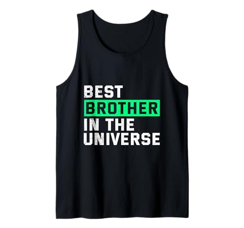Neues Baby Bester Bruder IM Universum Lustiges Brüder Tank Top von Neues Baby Geschenk Nachwuchs T-Shirt Familie Set