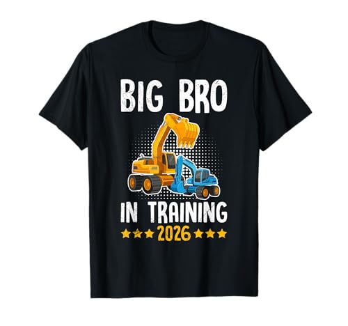 Neues Baby Big BRO IN Training 2026 Lustiges Nachwuchs T-Shirt von Neues Baby Geschenk Nachwuchs T-Shirt Familie Set