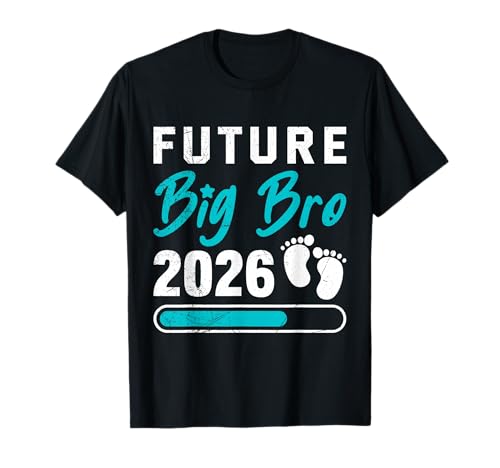 Neues Baby Future Big BRO 2026 Lustiges Brüder T-Shirt von Neues Baby Geschenk Nachwuchs T-Shirt Familie Set