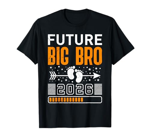 Neues Baby Future Big BRO 2026 Lustiges Brüder T-Shirt von Neues Baby Geschenk Nachwuchs T-Shirt Familie Set