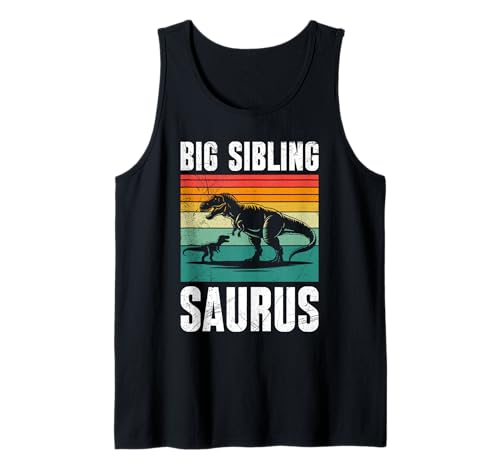 Neues Baby GROSSER BRUDERSAURUS Lustiges Brüder Tank Top von Neues Baby Geschenk Nachwuchs T-Shirt Familie Set