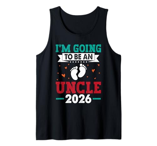Neues Baby Going to BE AN Aunt 2026 Lustiges Tanten Tank Top von Neues Baby Geschenk Nachwuchs T-Shirt Familie Set