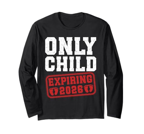 Neues Baby ONLY Child Expiring 2026 Lustiges Geschwister Langarmshirt von Neues Baby Geschenk Nachwuchs T-Shirt Familie Set