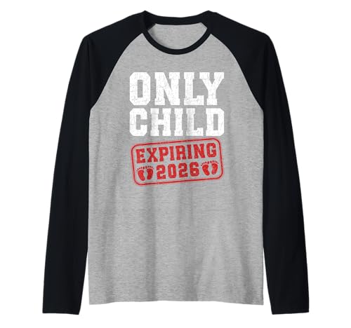 Neues Baby ONLY Child Expiring 2026 Lustiges Geschwister Raglan von Neues Baby Geschenk Nachwuchs T-Shirt Familie Set