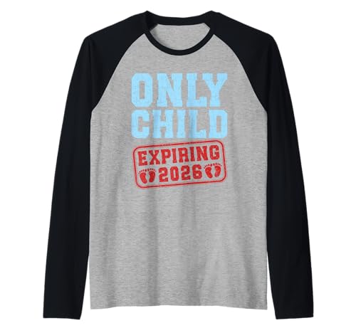 Neues Baby ONLY Child Expiring 2026 Lustiges Geschwister Raglan von Neues Baby Geschenk Nachwuchs T-Shirt Familie Set
