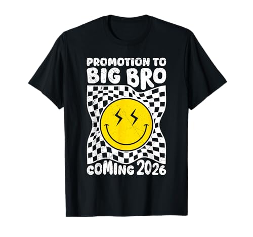 Neues Baby Promotion to Big BRO Coming 2026 Brüder T-Shirt von Neues Baby Geschenk Nachwuchs T-Shirt Familie Set
