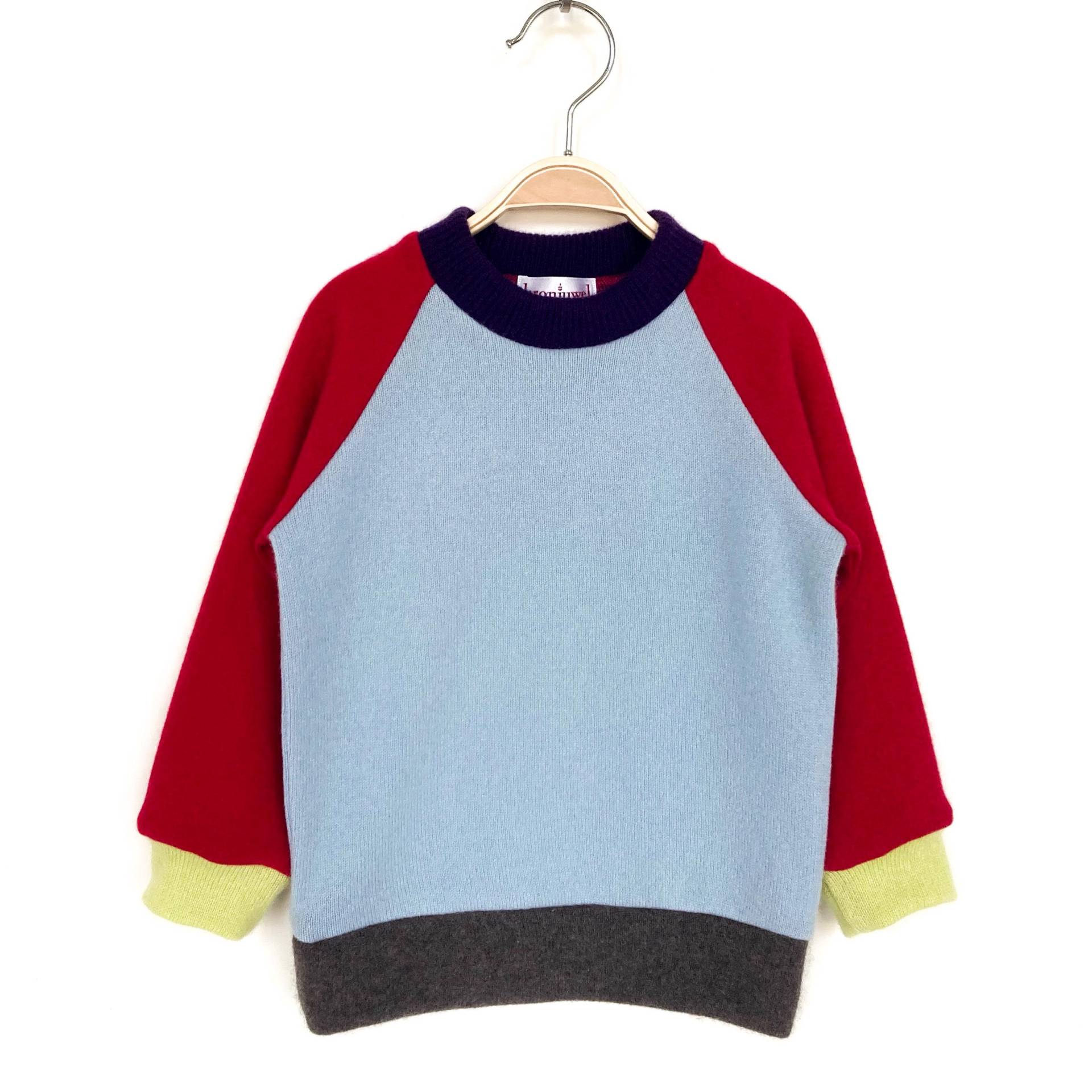 Kaschmirpullover 86/92 Viele Farbvarianten/Upcycling Kinderpullover 100% Kaschmir Colorblockpullover Für Kleinkinder Wollpullover von NeuesAusAltemGewand