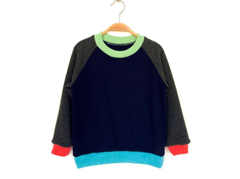 Kaschmirpullover Größe 110/116 in Vielen Farbkombinationen - Upcyclingpullover Für Kinder 100% Kaschmir Nachhaltiger Wollpullover Unikat von NeuesAusAltemGewand