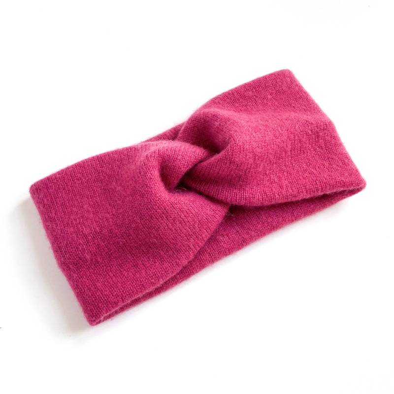 stirnband Aus 100% Kaschmir Ab Ku 45 - Upcycling Kaschmirstirnband Für Kinder 1 Jahr Nachhaltiges Knotenstirnband Ohrenwärmer von NeuesAusAltemGewand