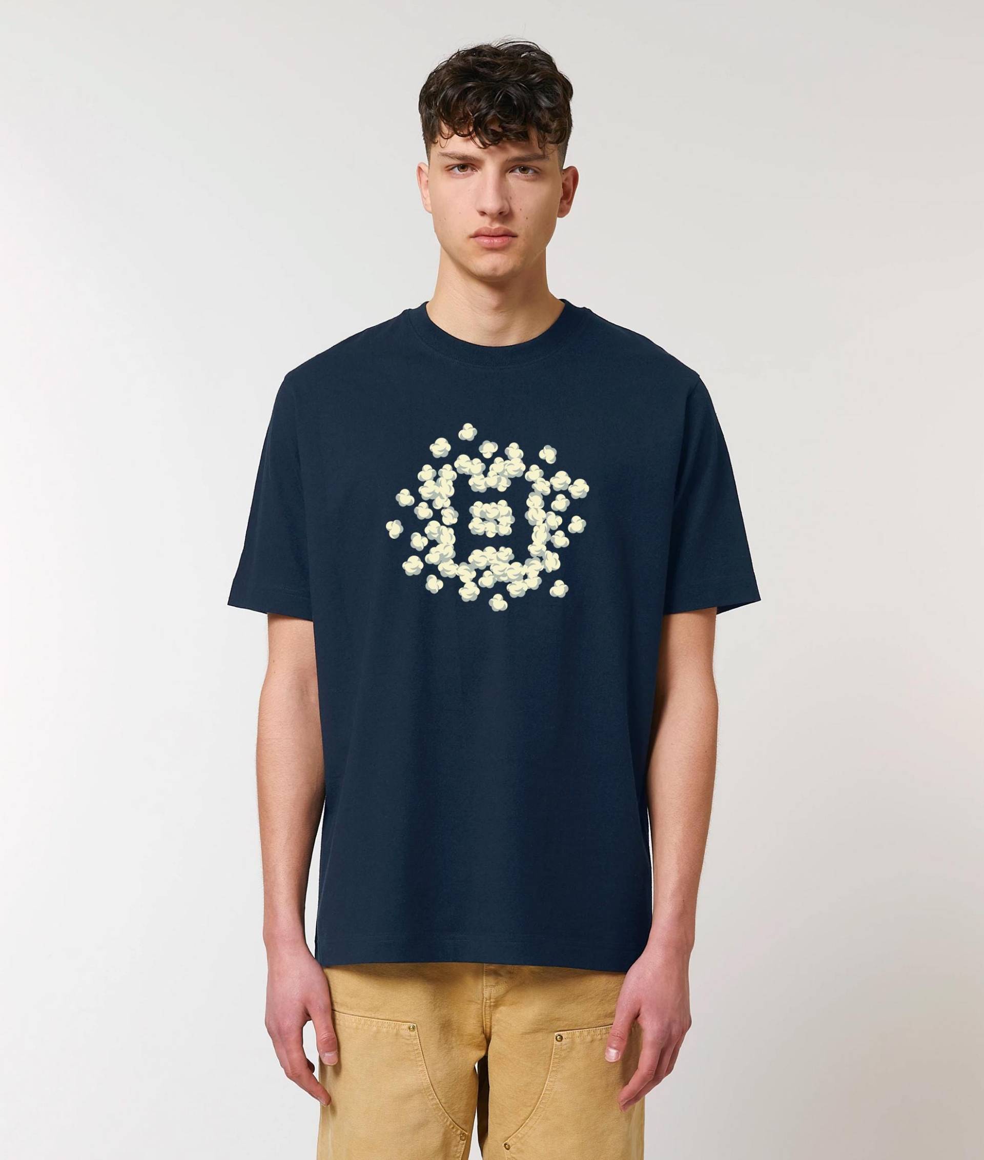 Logo Popcorn Kino T-Shirt Männer von Neueschauburg