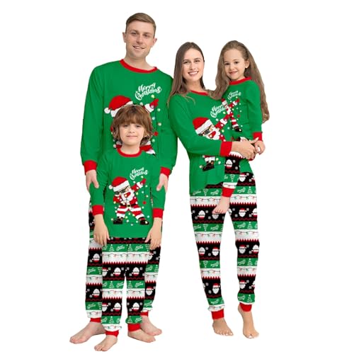 Neufigr Weihnachtspyjama Familie Set,Weihnachts Pyjama,Weihnachten Schlafanzug,Matching Christmas Pyjamas,Weihnachtspyjama für Herren (M,PJs- 21) von Neufigr
