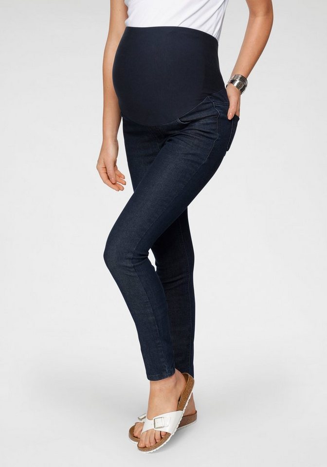 Neun Monate Umstandsjeans, Jeans für Schwangerschaft und Stillzeit, in modischer Waschung von Neun Monate