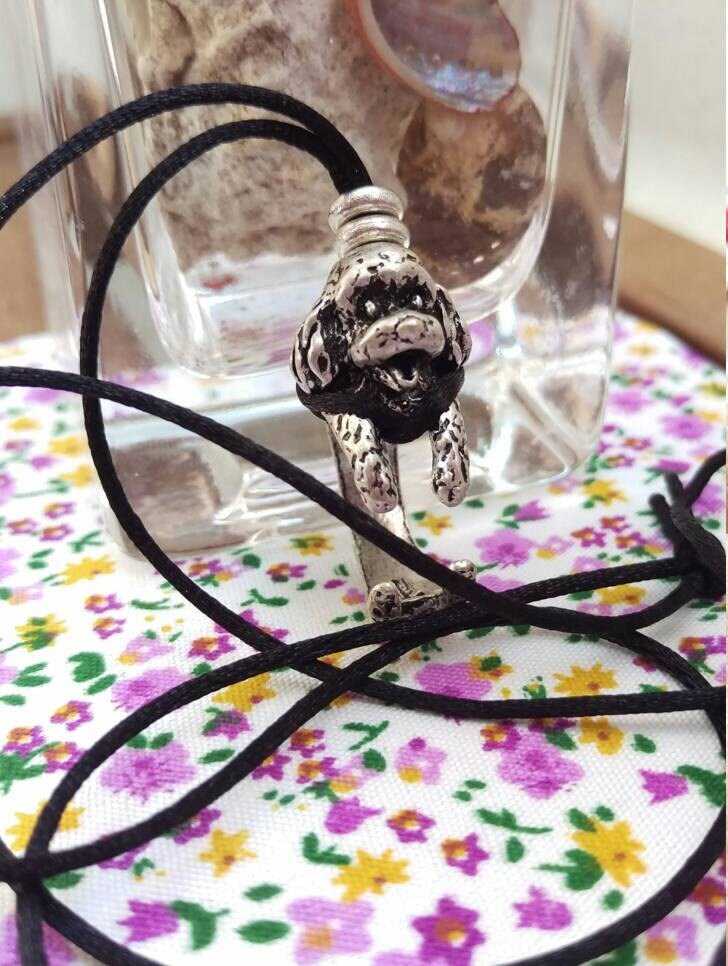Pudel Halskette/Ring "2In1" Silber Pudel Halskette/Ring "2In1" Silber von NeusArtAnimal