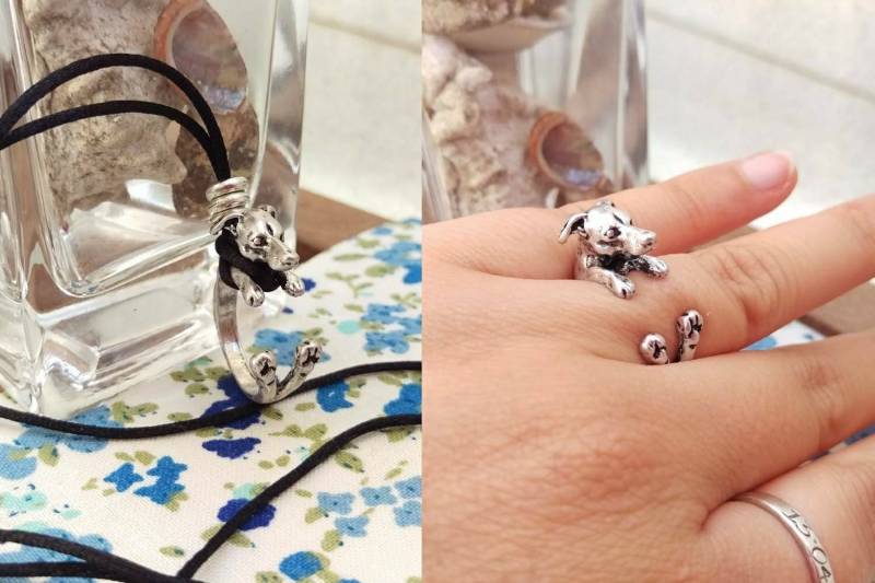 Windhund Halskette/Ring "2In 1" Silber Windhund Halskette/Ring "2In 1" Silber von NeusArtAnimal