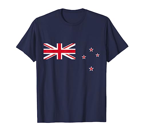 Neuseeland Flagge Kiwi New Zealand Flag Damen Herren T-Shirt Neuseeland Flagge Kiwi New Zealand Flag Damen Herren T-Shirt von Neuseeland Flaggen Co.