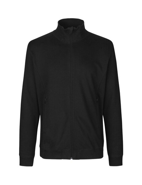 Neutral® Herren Unisex Sweatjacke ohne Kapuze hoher Kragen von Neutral®