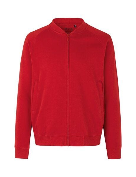 Neutral® Herren Unisex Sweatjacke ohne Kapuze von Neutral®