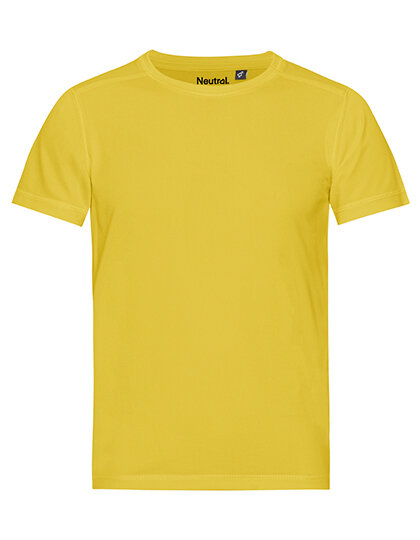 Neutral® Kinder Sportshirt T-Shirt bis Gr. 158 Regular Schnitt atmungsaktiv Recycling Material von Neutral®