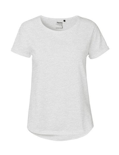 Neutral® Damen Roll Up Sleeve T-Shirt von Neutral Bio Baumwolle Rollärmel von Neutral®