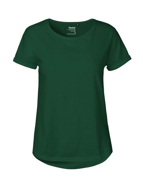 Neutral® Damen Roll Up Sleeve T-Shirt von Neutral Bio Baumwolle Rollärmel von Neutral®