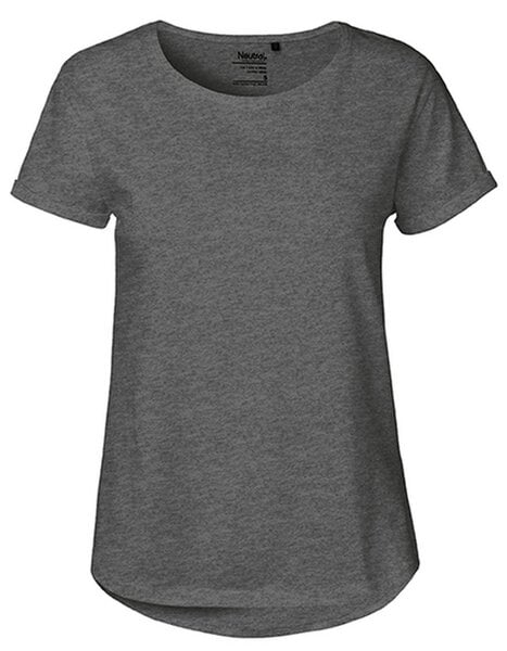 Neutral® Damen Roll Up Sleeve T-Shirt von Neutral Bio Baumwolle Rollärmel von Neutral®