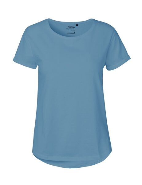 Neutral® Damen Roll Up Sleeve T-Shirt von Neutral Bio Baumwolle Rollärmel von Neutral®