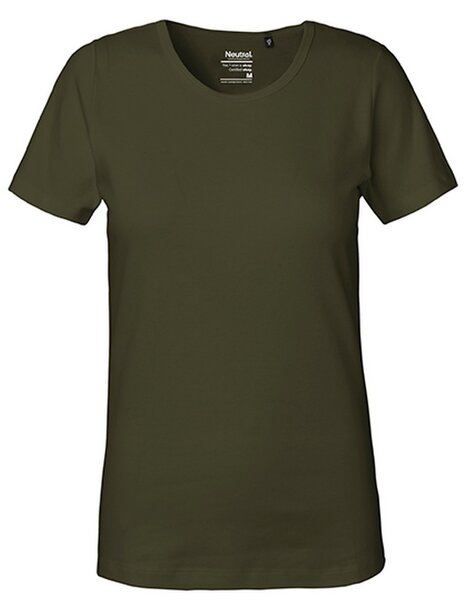 Neutral® Damen T-Shirt von Neutral Bio Baumwolle Round Neck Interlock von Neutral®