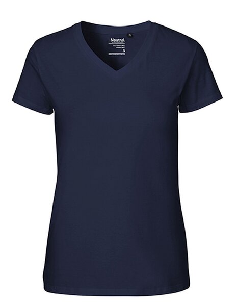 Neutral® Damen T-Shirt von Neutral Bio Baumwolle V-Neck von Neutral®