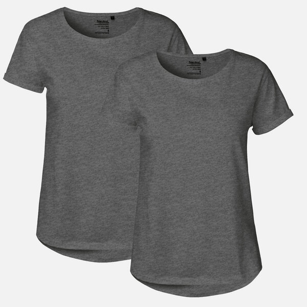 Doppelpack Neutral® Ladies Roll Up Sleeve T-Shirt von Neutral®