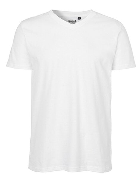 Neutral® Herren Unisex T-Shirt V-Neck von Neutral Bio Baumwolle von Neutral®