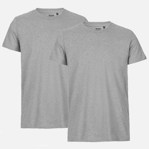 NEUTRAL® Doppelpack Herren Bio Tshirt - Bio Baumwolle von Neutral®