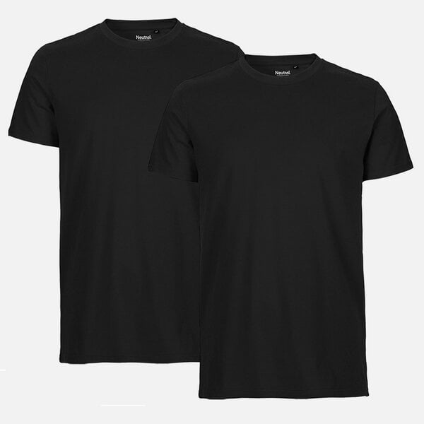 NEUTRAL® Doppelpack Herren Bio Tshirt - Bio Baumwolle von Neutral®