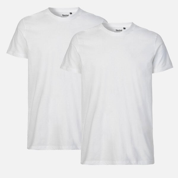 NEUTRAL® Doppelpack Herren Bio Tshirt - Bio Baumwolle von Neutral®