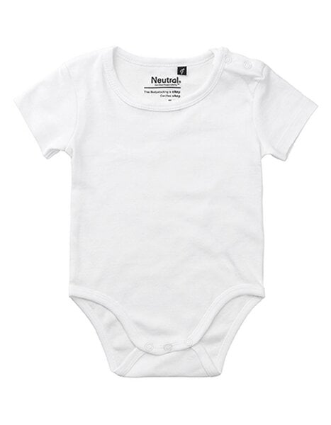 Neutral® Baby Wickelbody Strampler Kurzarm von Neutral®