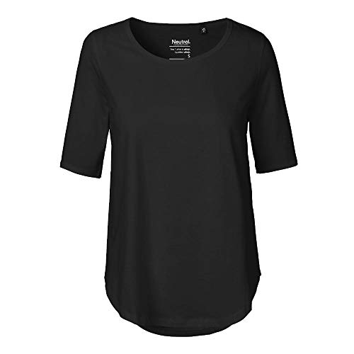 Neutral - Damen Halbarm Shirt / Black, L von Neutral