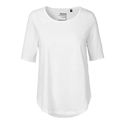 Neutral - Damen Halbarm Shirt / White, M von Neutral