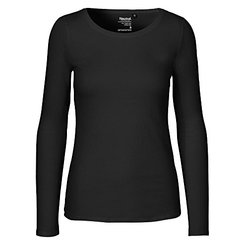 Neutral - Damen Longsleeve/Black, M von Neutral