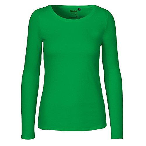 Neutral - Damen Longsleeve/Green, L von Neutral