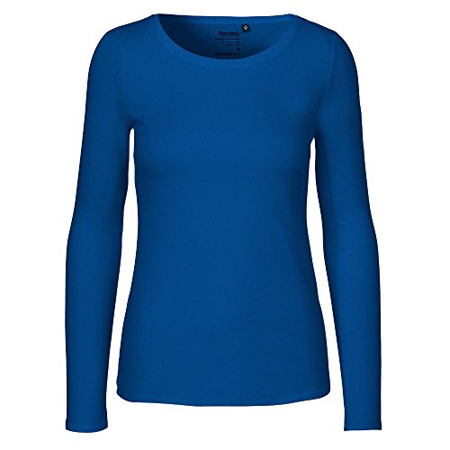 Neutral - Damen Longsleeve/Royal, L von Neutral